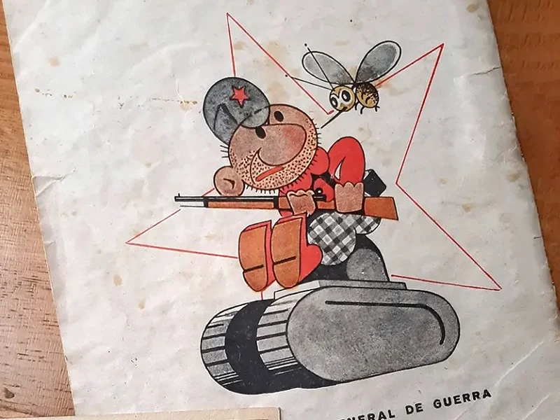 quien fue el Soldado Canuto, personaje de tebeo de la guerra civil
